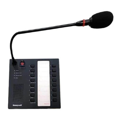 Honeywell X-NPMK-B Ağ Tabanlı Çağrı Konsolu – X-618 PA/VA Sistemleri İçin Dijital Paging İstasyonu - Honeywell Türkiye